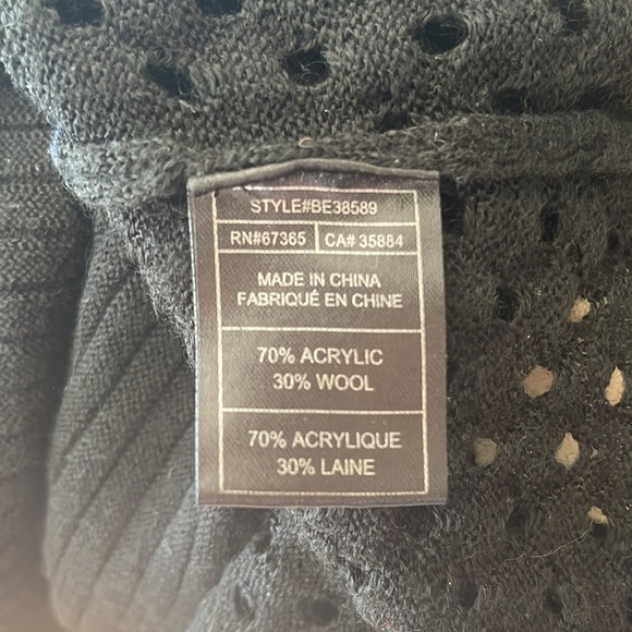 BB Dakota wool black dress size S - Picture 8 of 8